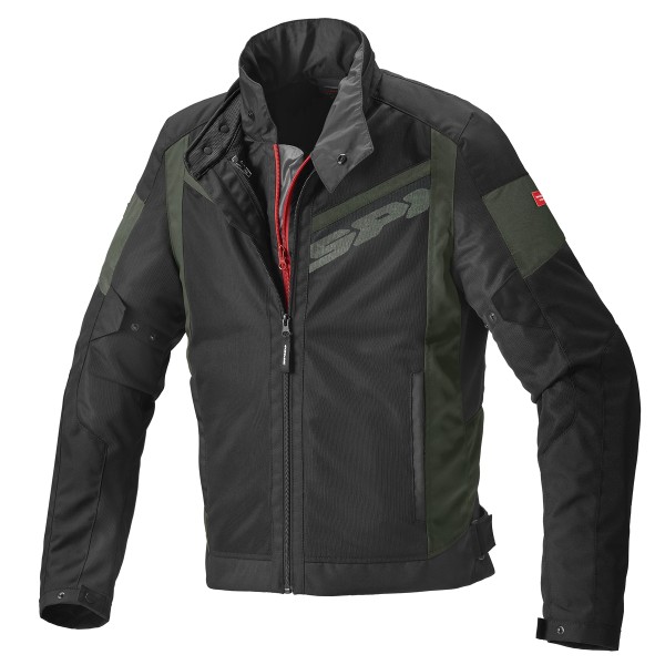 Spidi Spidi breezy net h2out ce jacket blk/green lrgd229449*